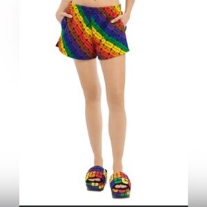 UGG®
Noni Pride Graphic Print Fleece Shorts